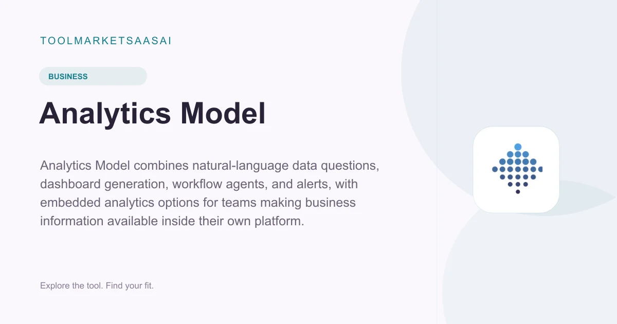 Editorial illustration for Analytics Model