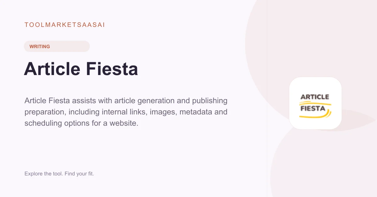 Editorial illustration for Article Fiesta