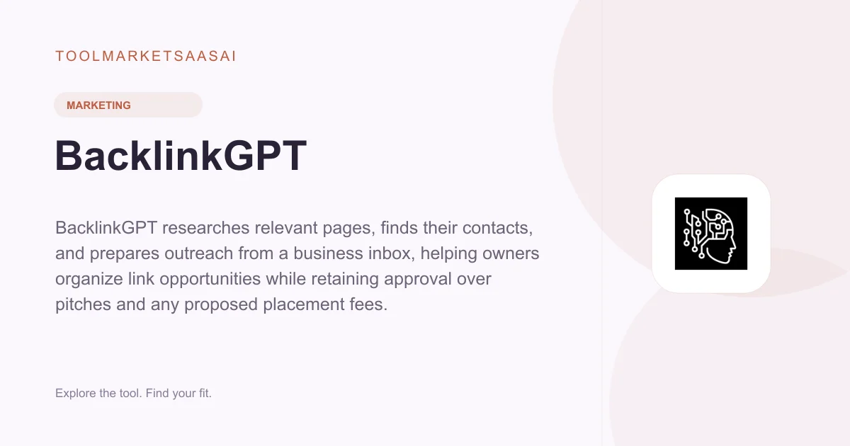 Editorial illustration for BacklinkGPT