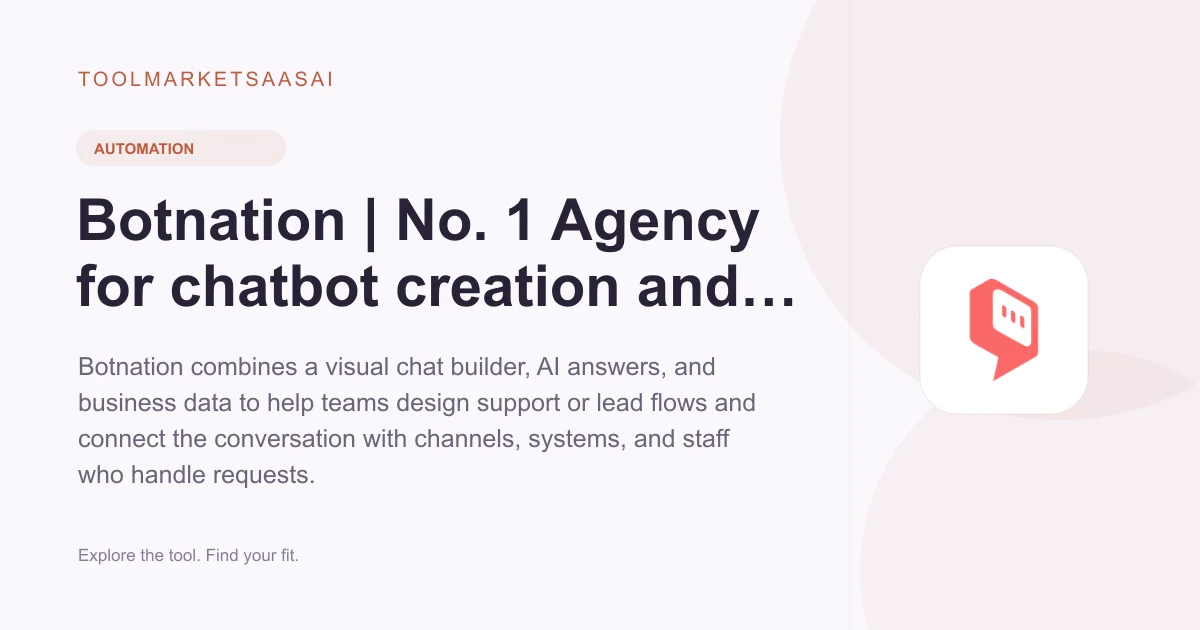 Editorial illustration for Botnation | No. 1 Agency for chatbot creation and development