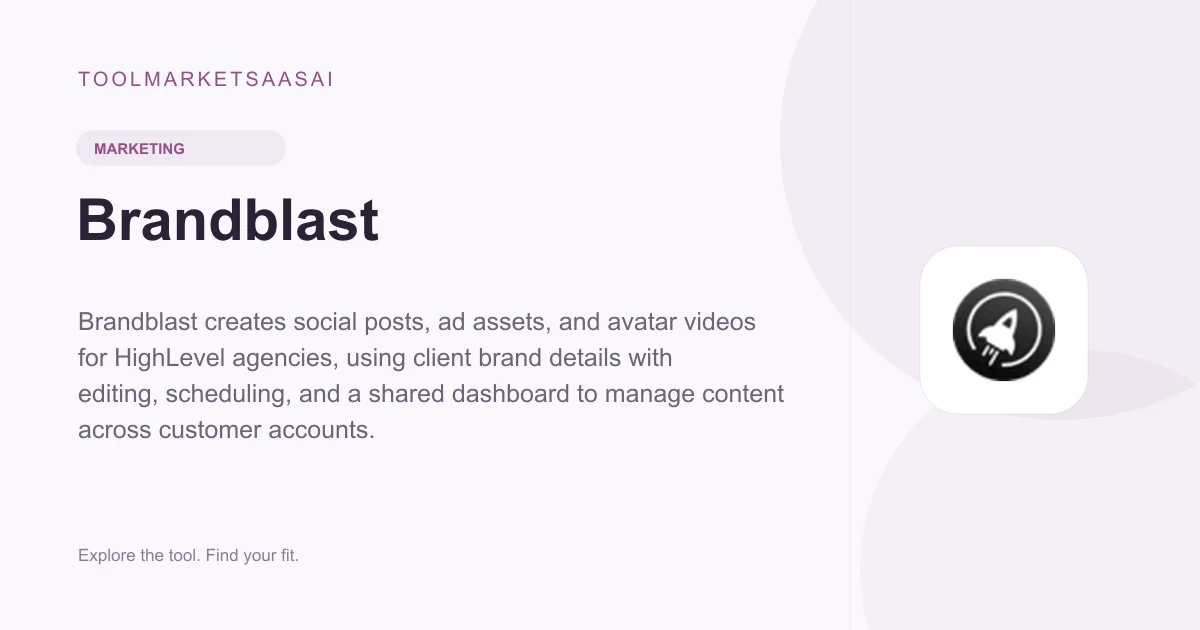 Editorial illustration for Brandblast