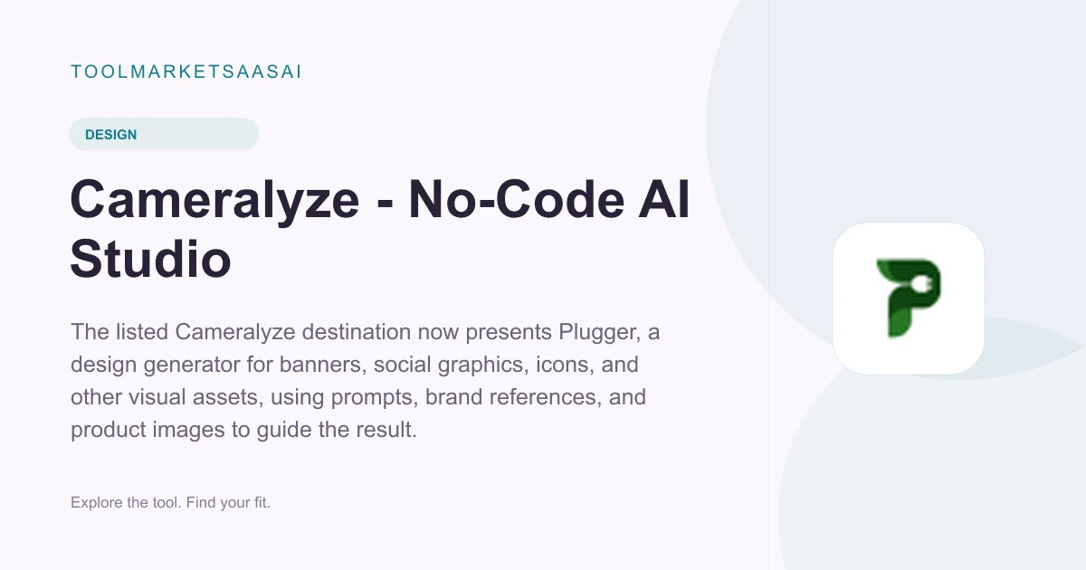 Editorial illustration for Cameralyze - No-Code AI Studio