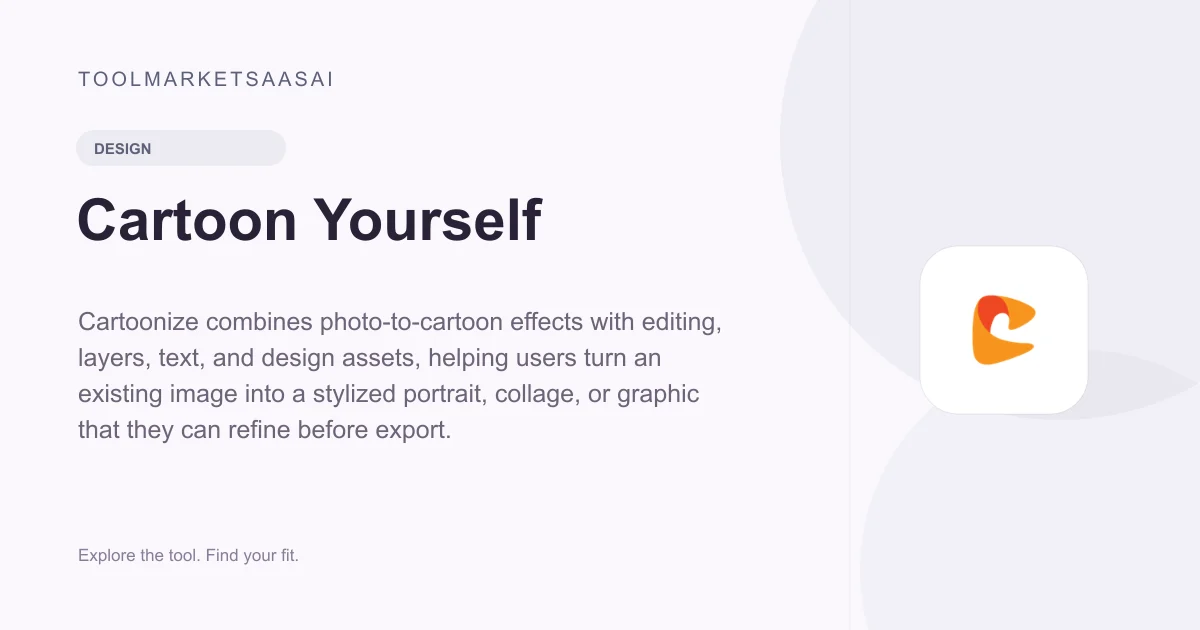 Editorial illustration for Cartoon Yourself