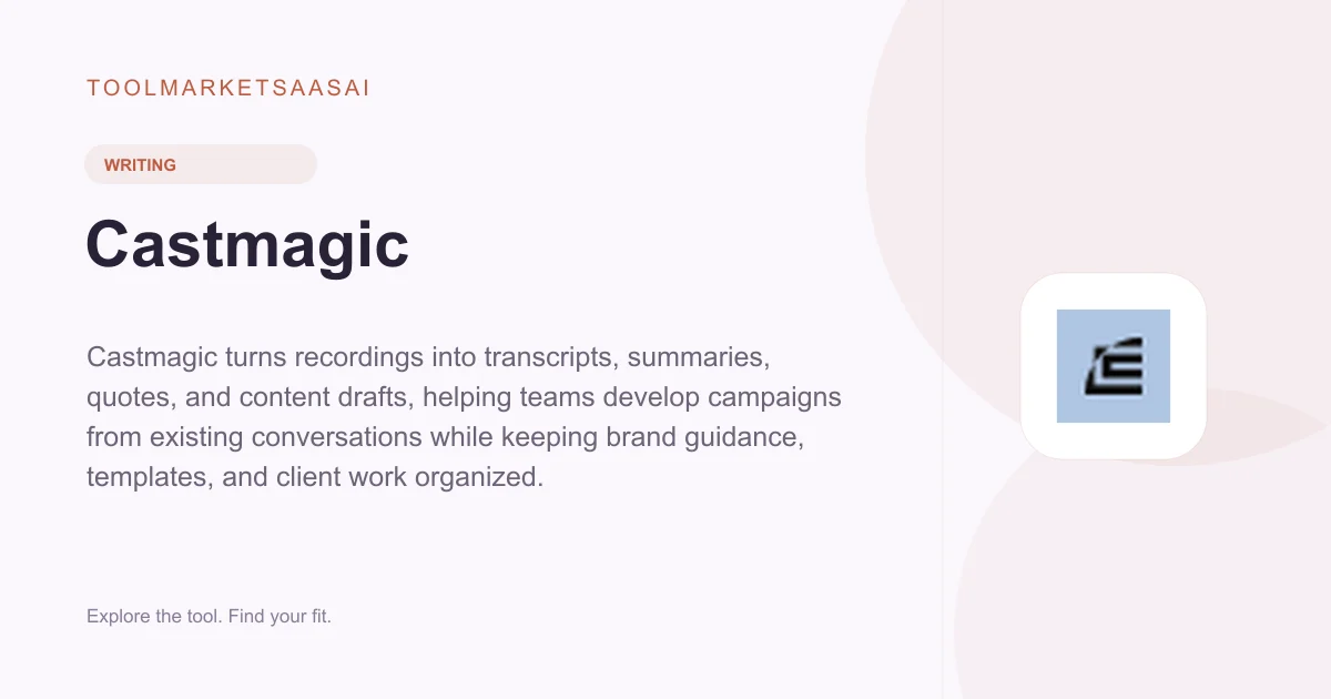 Editorial illustration for Castmagic