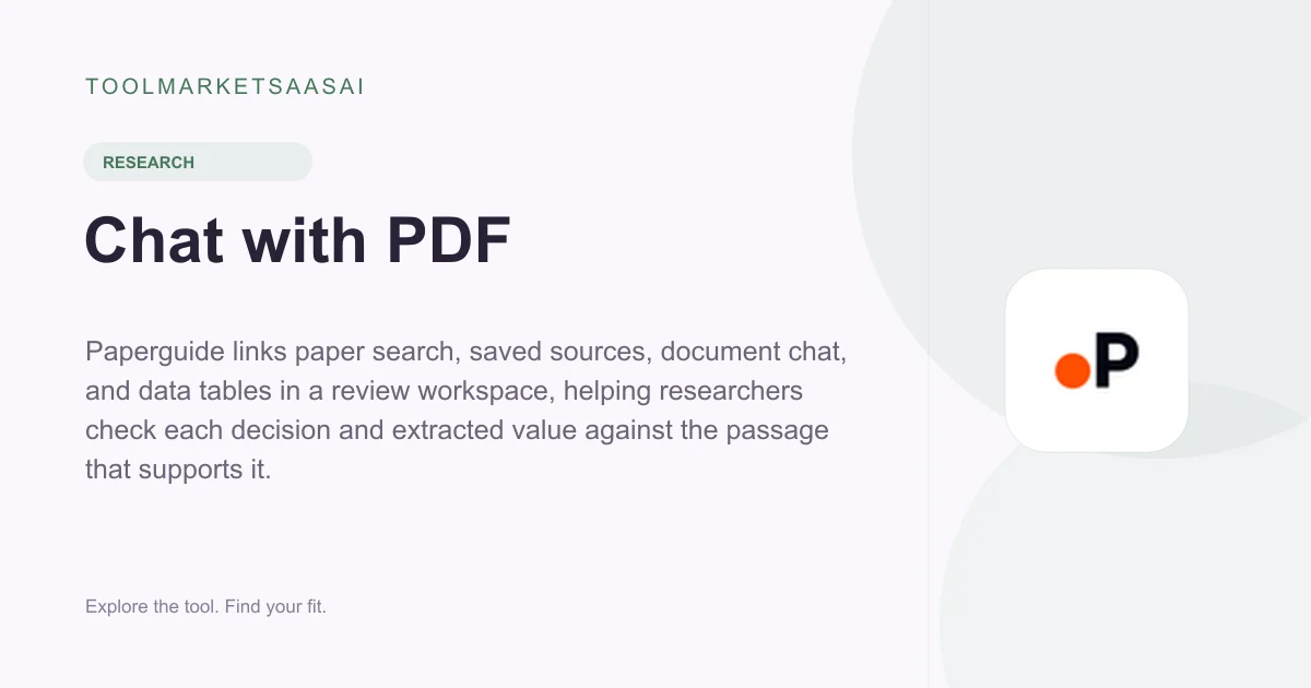 Editorial illustration for Chat with PDF