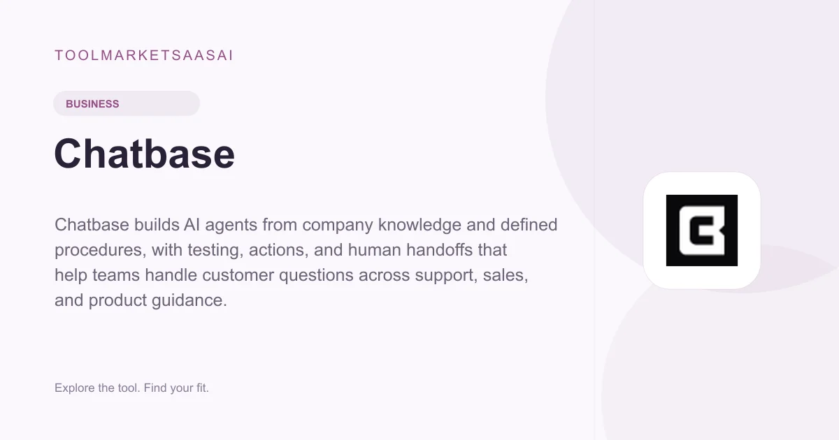 Editorial illustration for Chatbase