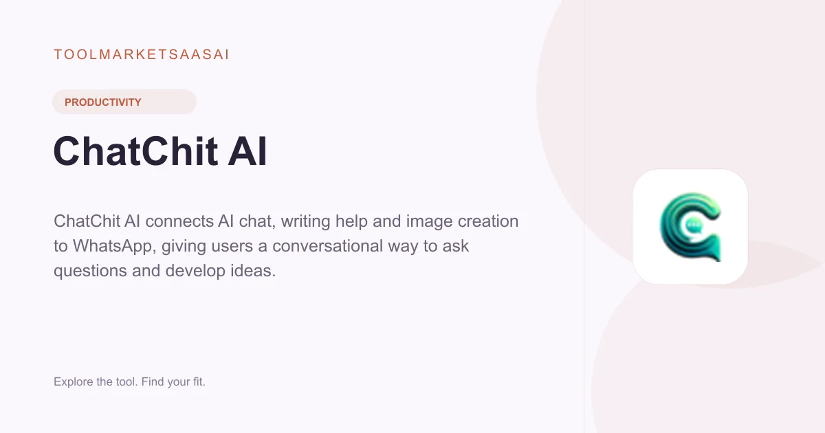 Editorial illustration for ChatChit AI