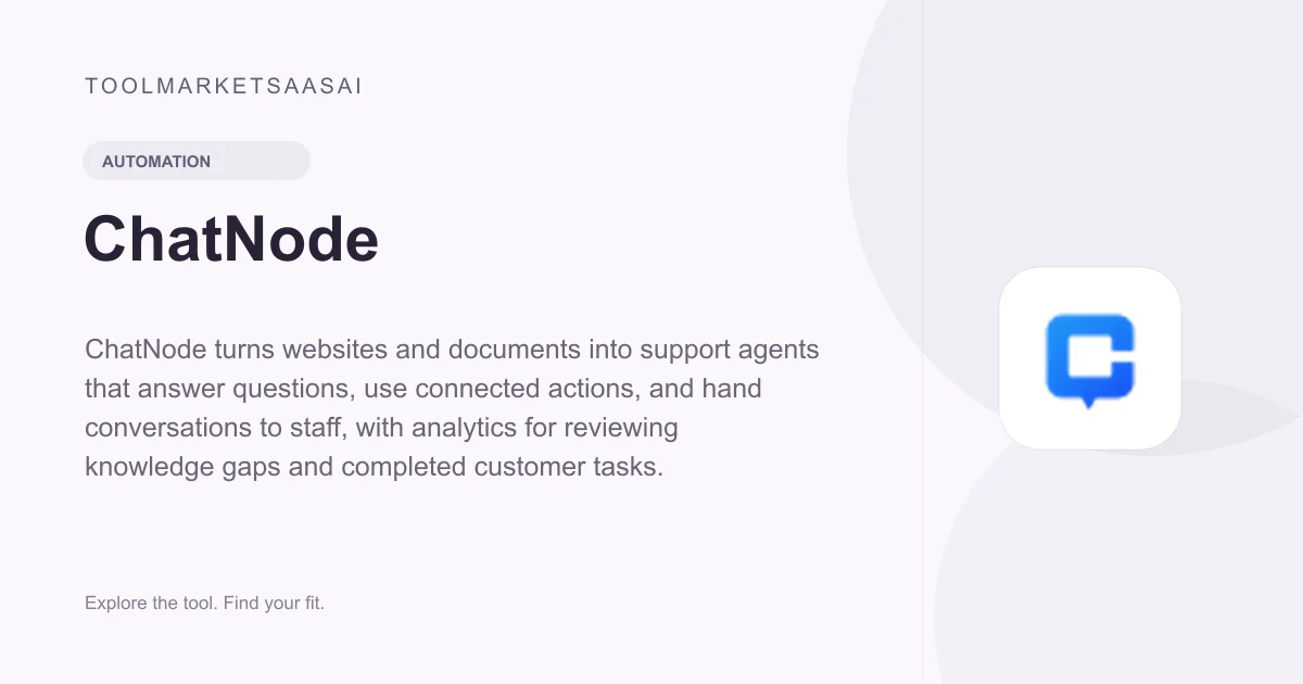 Editorial illustration for ChatNode