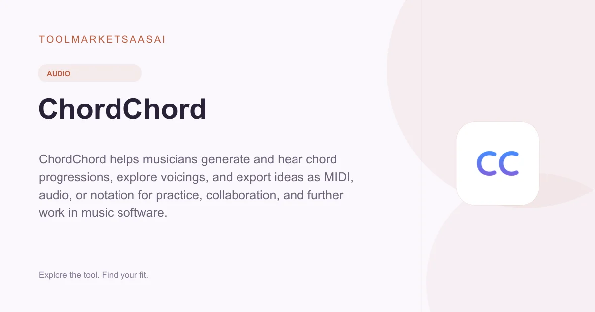 Editorial illustration for ChordChord