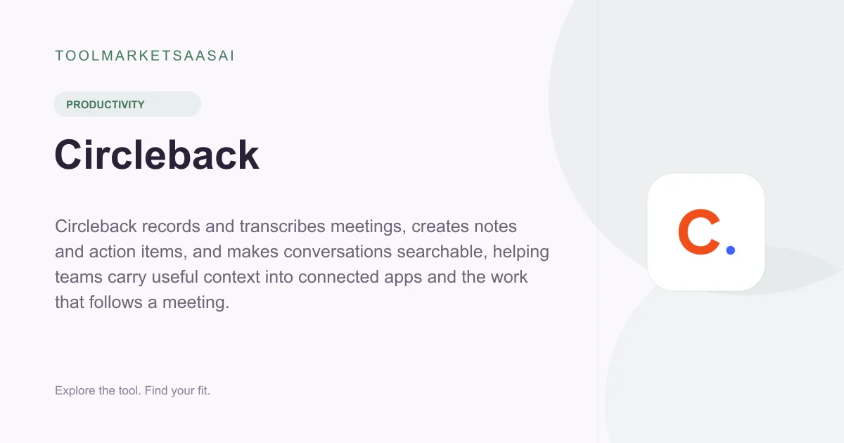 Editorial illustration for Circleback