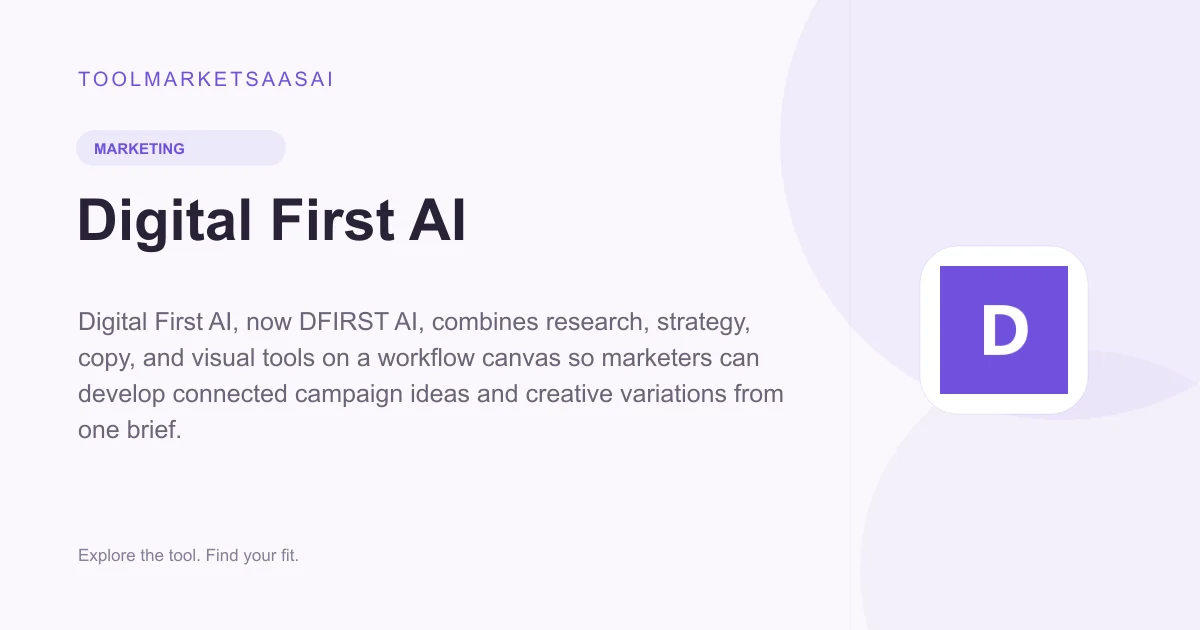 Editorial illustration for Digital First AI