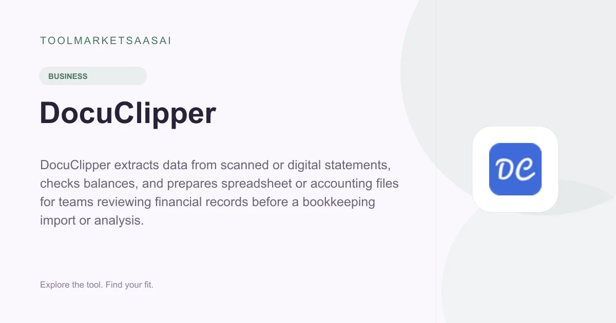 Editorial illustration for DocuClipper