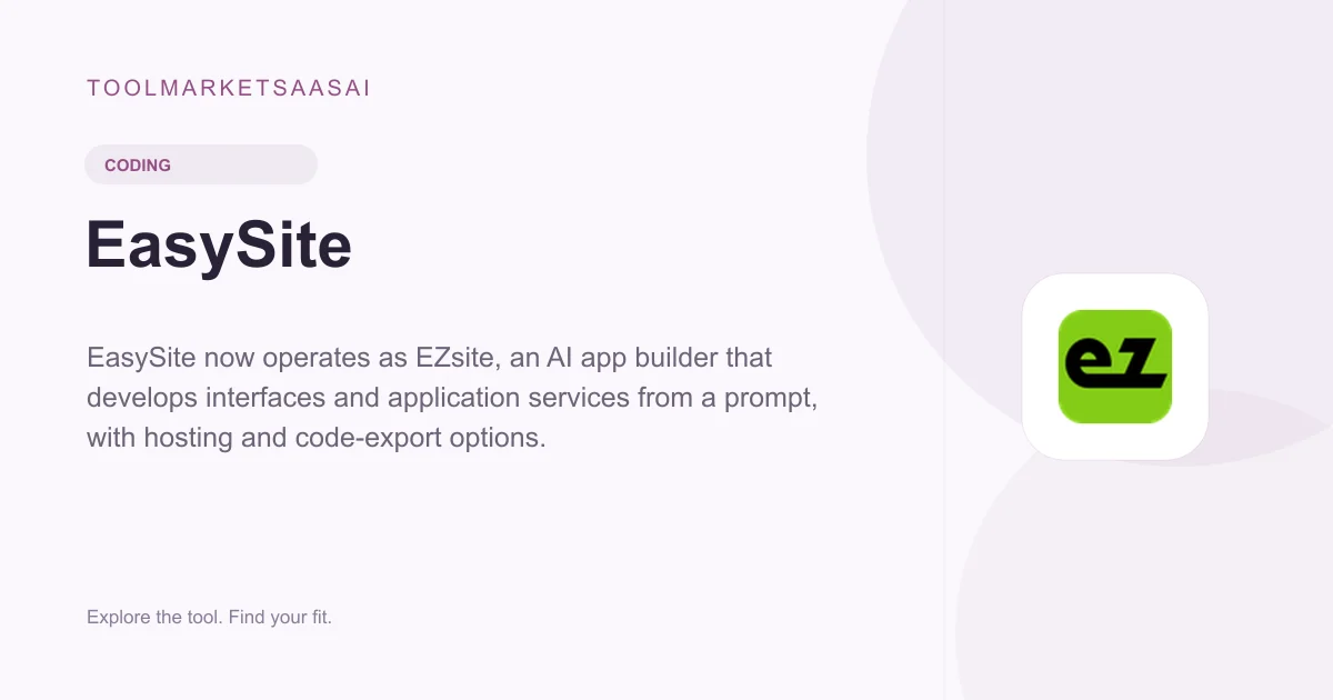 Editorial illustration for EasySite