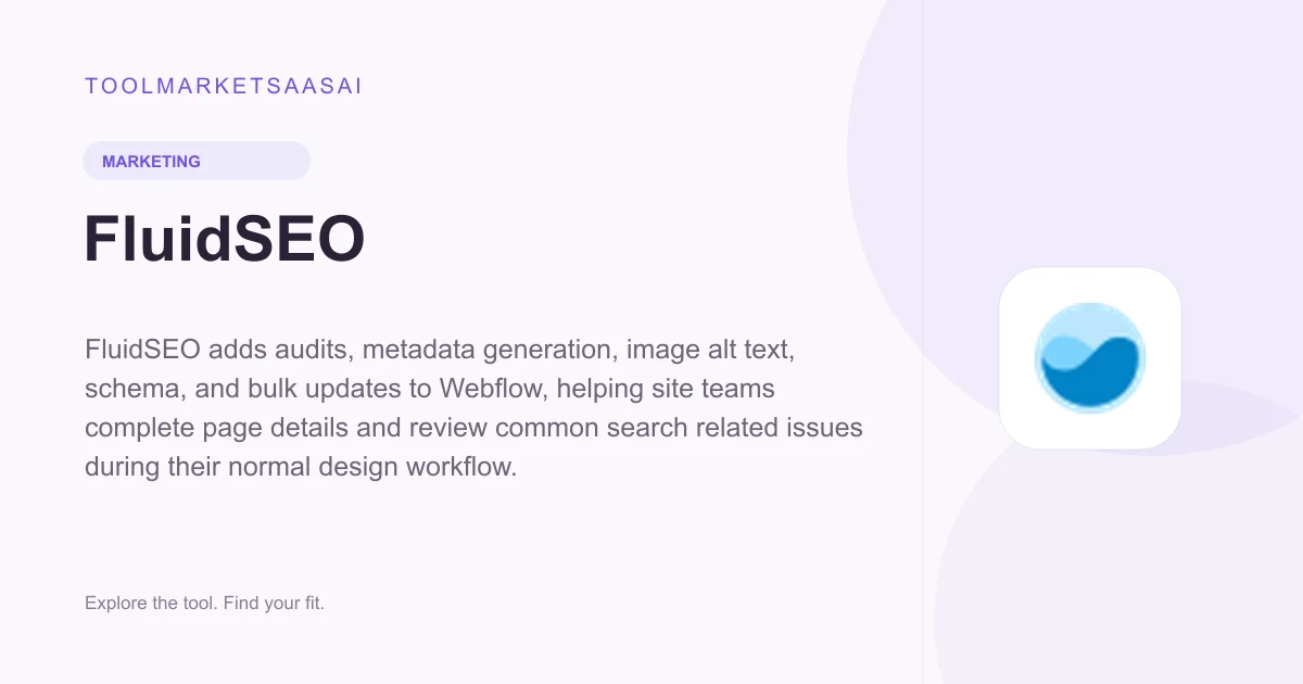 Editorial illustration for FluidSEO