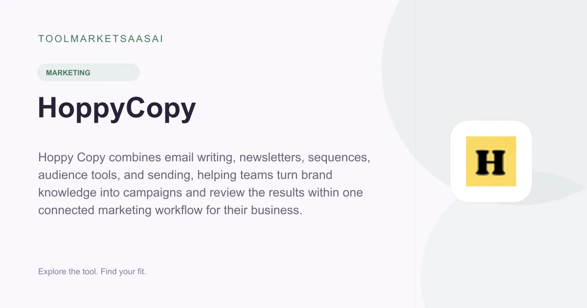 Editorial illustration for HoppyCopy