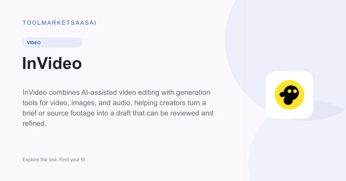 Editorial illustration for InVideo