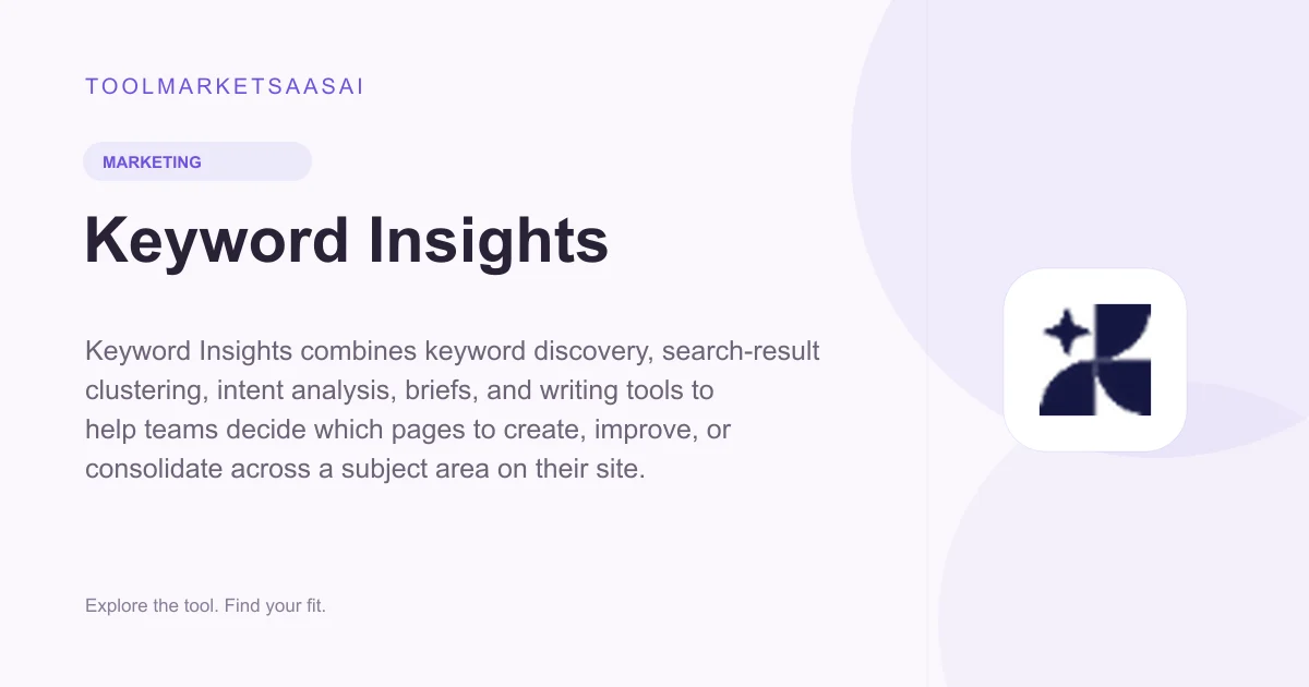Editorial illustration for Keyword Insights