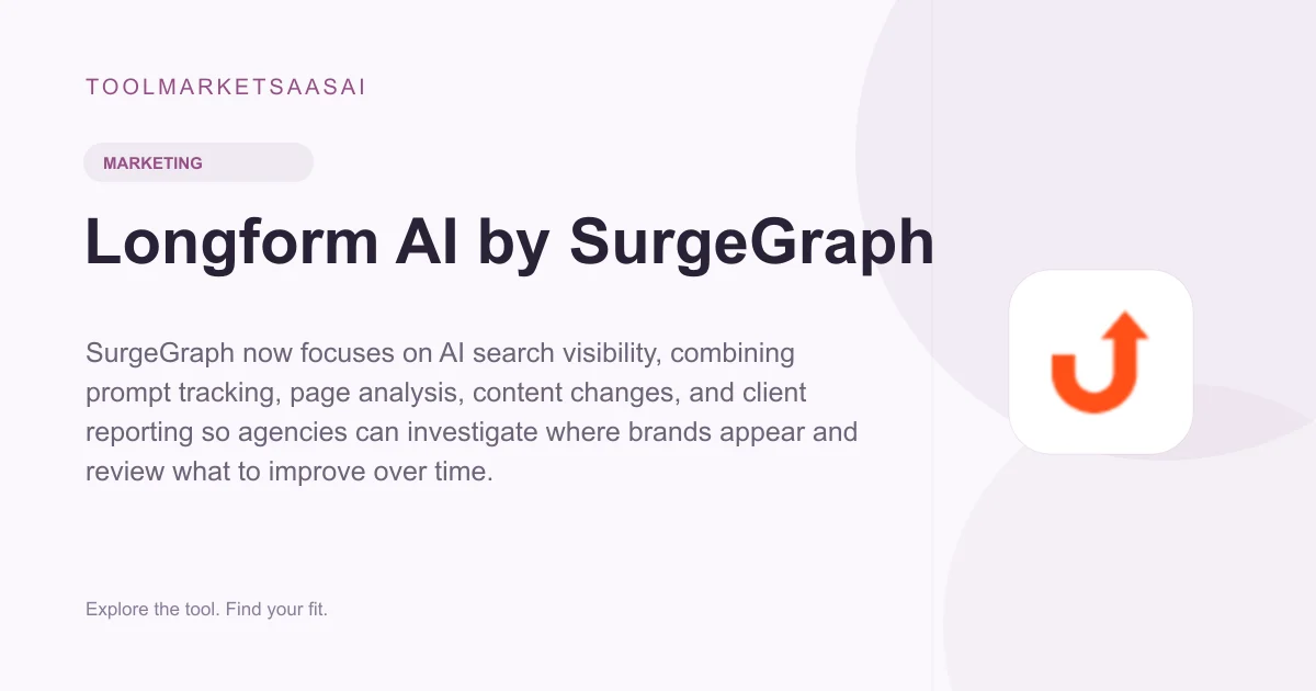 Editorial illustration for Longform AI by SurgeGraph