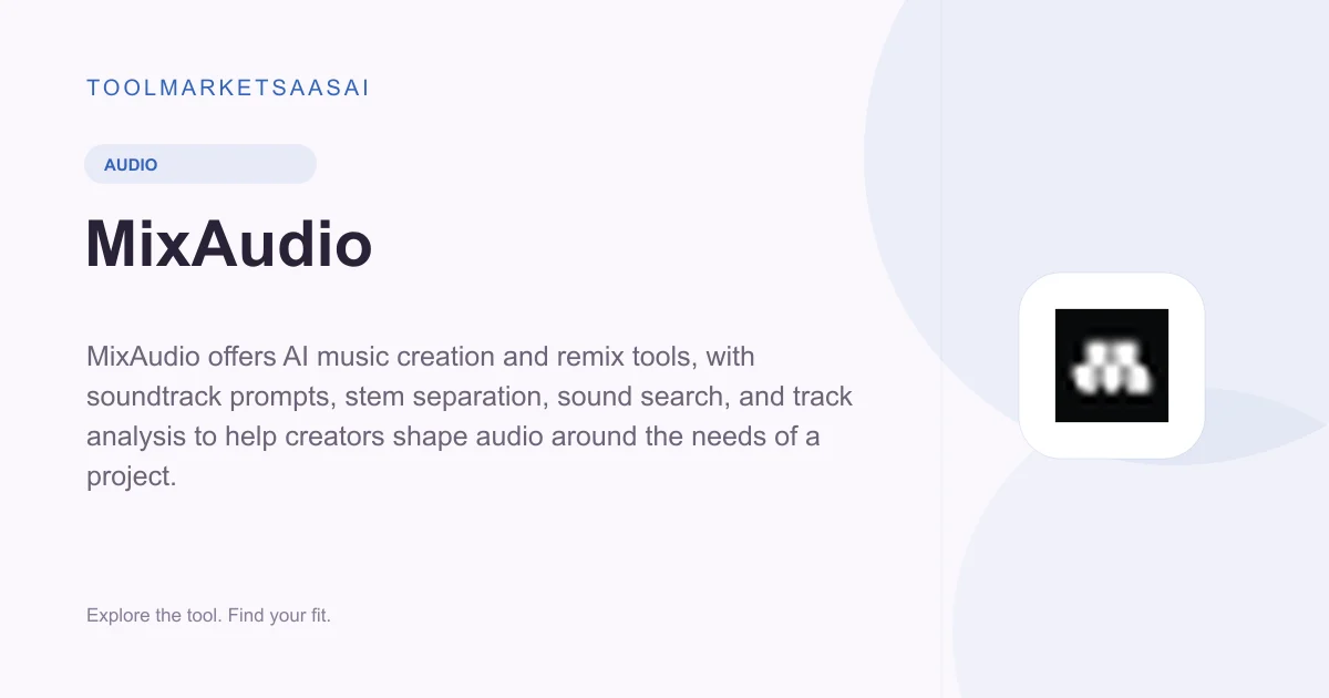 Editorial illustration for MixAudio