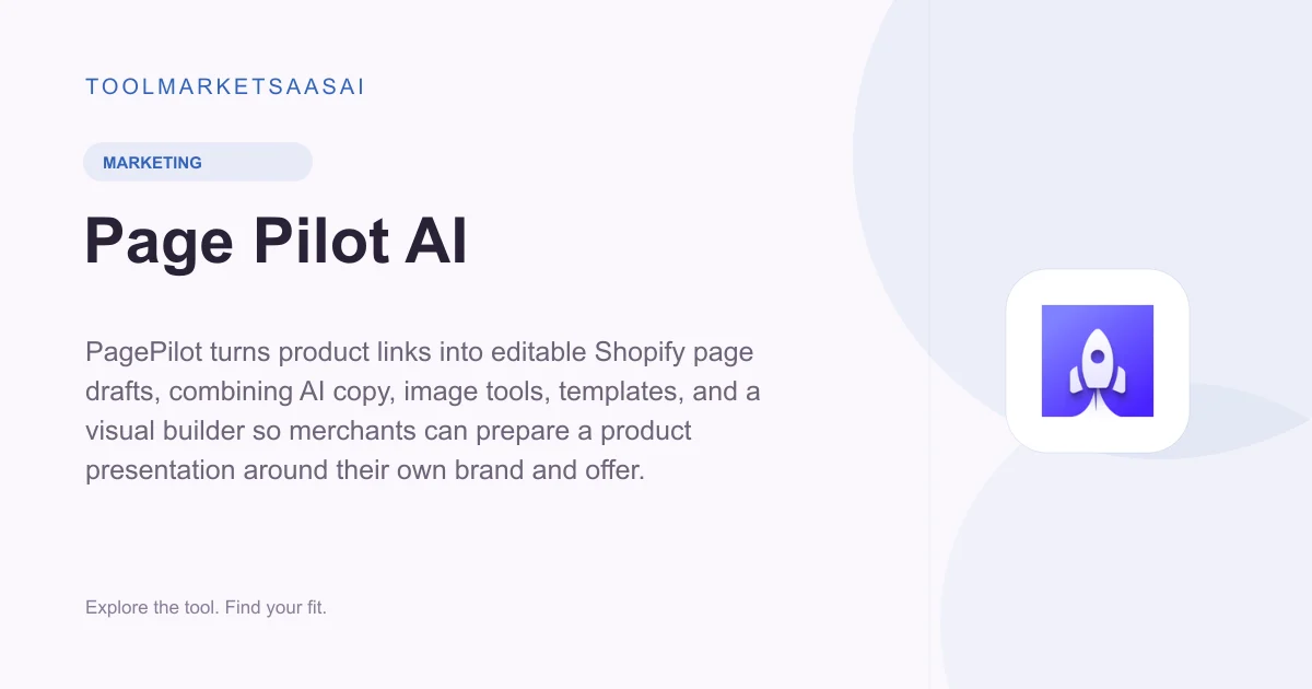 Editorial illustration for Page Pilot AI
