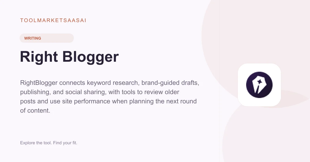 Editorial illustration for Right Blogger