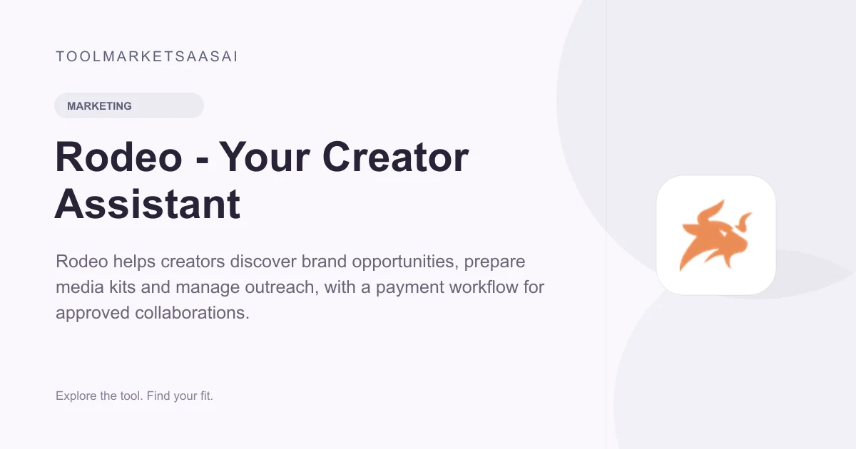 Editorial illustration for Rodeo - Your Creator Assistant