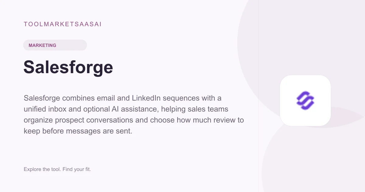 Editorial illustration for Salesforge
