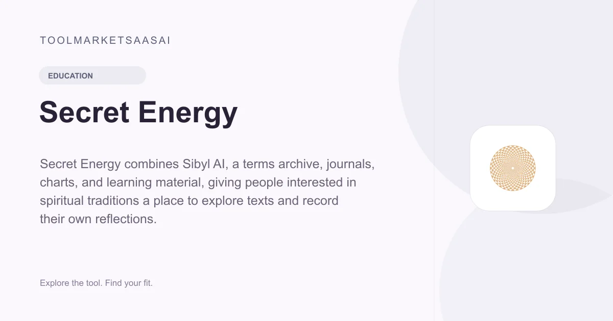 Editorial illustration for Secret Energy