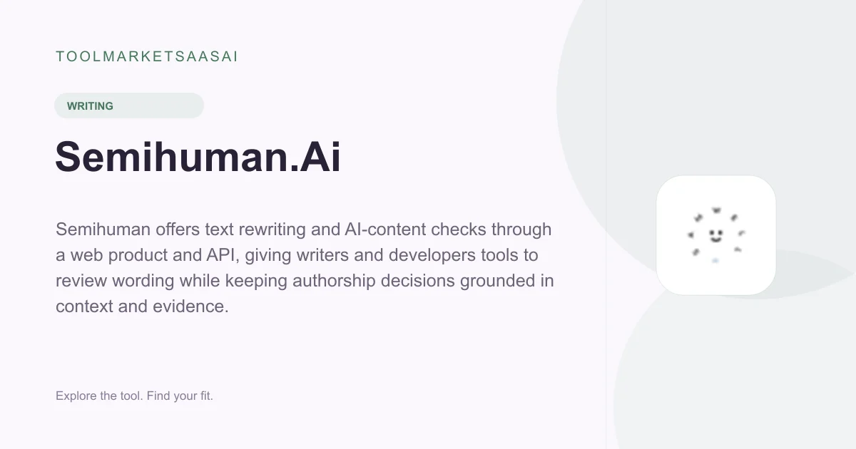 Editorial illustration for Semihuman.Ai