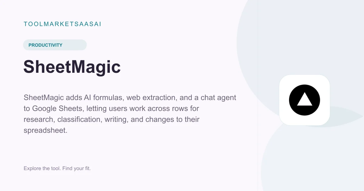 Editorial illustration for SheetMagic