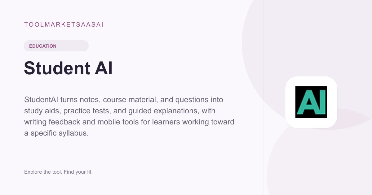 Editorial illustration for Student AI