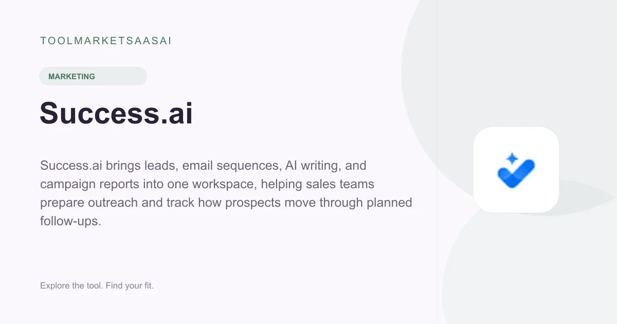 Editorial illustration for Success.ai