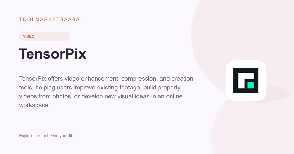 Editorial illustration for TensorPix