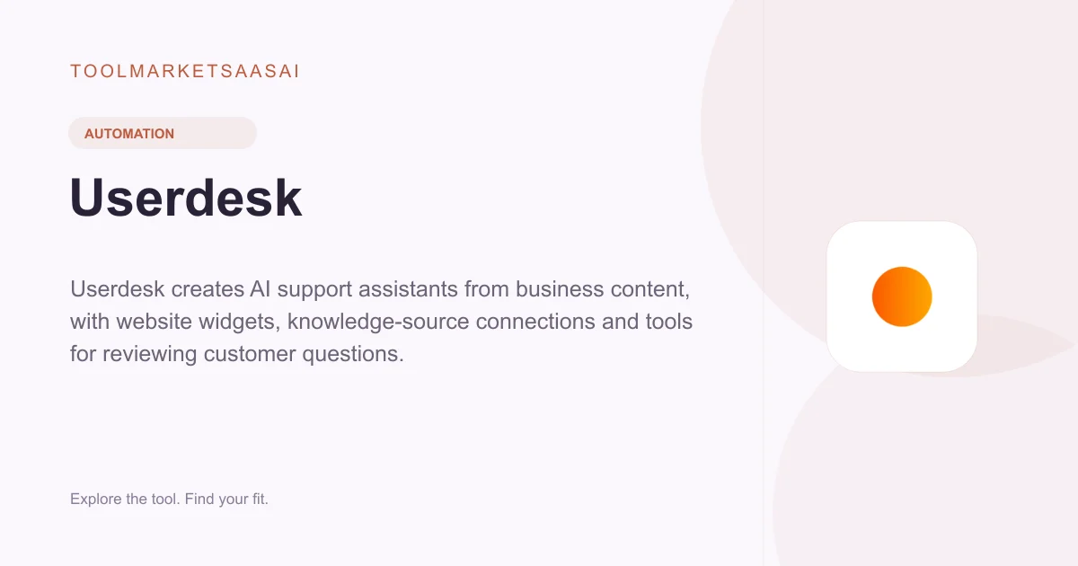 Editorial illustration for Userdesk