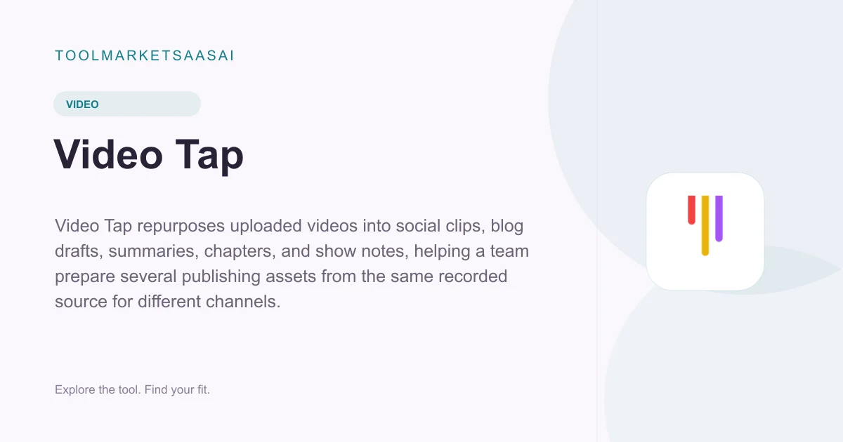 Editorial illustration for Video Tap