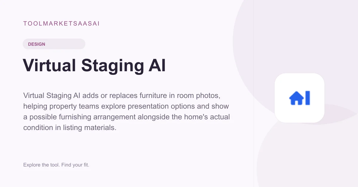 Editorial illustration for Virtual Staging AI