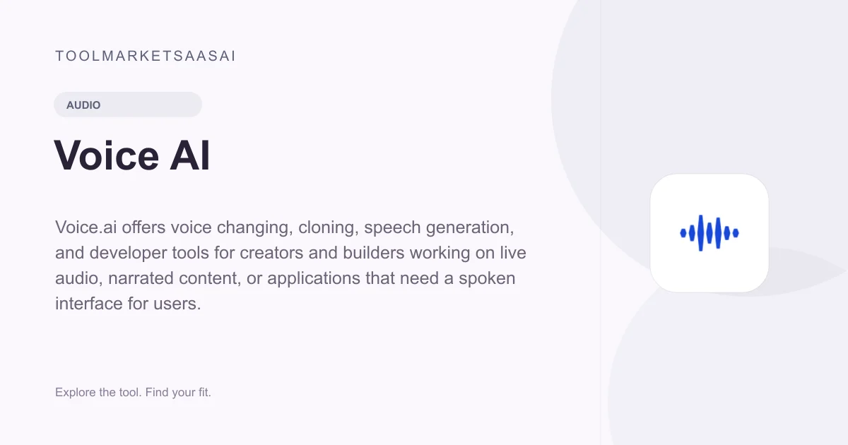 Editorial illustration for Voice AI