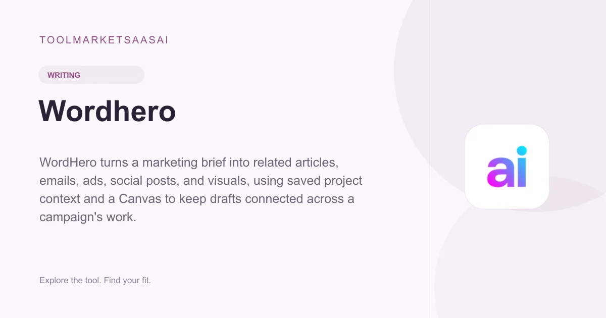 Editorial illustration for Wordhero