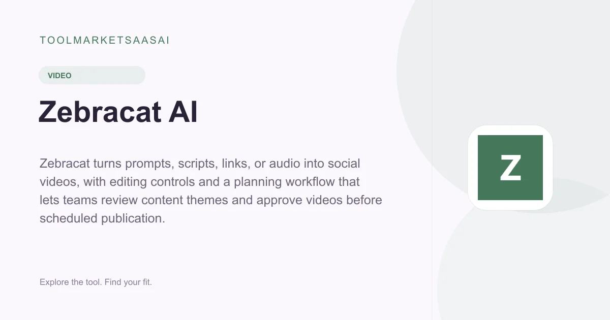 Editorial illustration for Zebracat AI